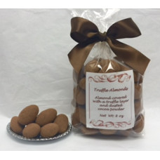 Truffle almonds (dark chocolate) 8 oz.